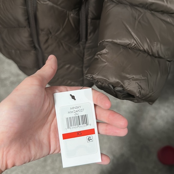 Marc New York by Andrew Marc Women's Asymmetrical Cire Puffer Quilted Mid-Length - Picture 11 of 16